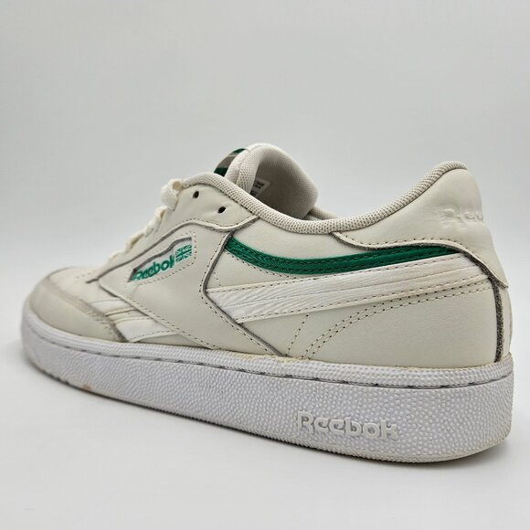 Reebok Women's Club C 85 Tennis Sneakers White Green Leather FV1995 Size 9.5 - Picture 6 of 13